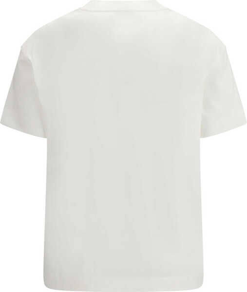 Tricouri Brunello Cucinelli Cotton T-shirt BIANCO Femei (BM 19717952) 2