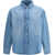 JACQUEMUS Simon de-N&icirc;mes denim Shirt BLUE/TABAC