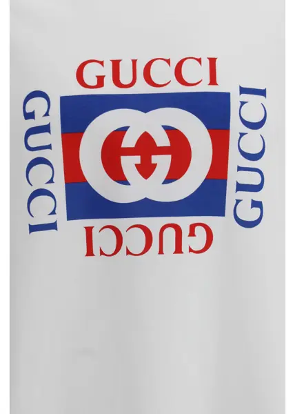 Tricouri Gucci Cotton jersey T-shirt WHITE/MC Barbati (BM 19717961) 3