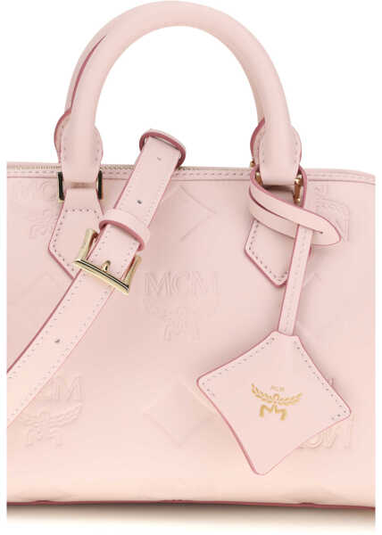 Genti de mana MCM Boston Ella Handbag LOTUSPINK Femei (BM 19717973) 4