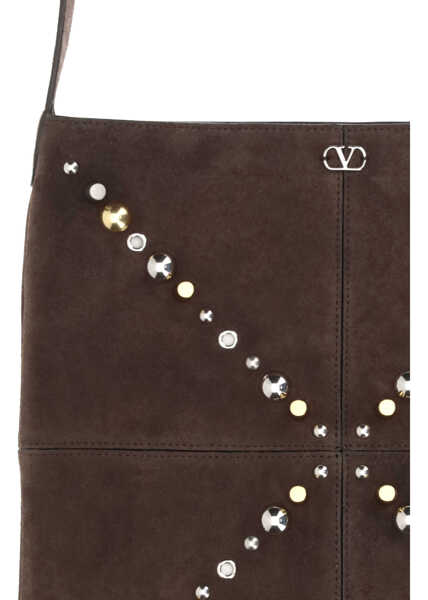 Genti de mana Valentino Garavani Nellcte Shoulder Bag TESTA DI MORO Barbati (BM 19717976) 3