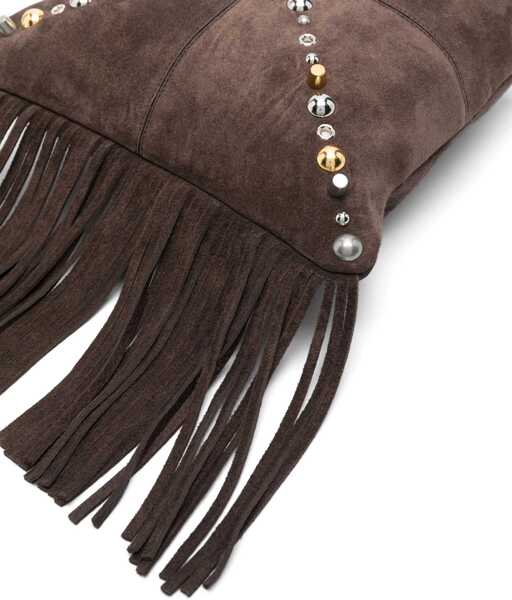 Genti de mana Valentino Garavani Nellcte Shoulder Bag TESTA DI MORO Barbati (BM 19717976) 4