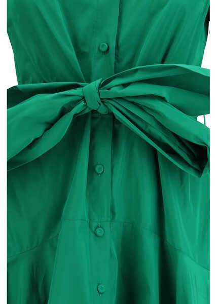 Rochii P.A.R.O.S.H. Short-sleeve shirt Dress VERDE Femei (BM 19717997) 3