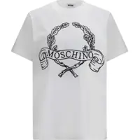 Tricouri Moschino Maxi Laurel Crown Embroidery T-shirt