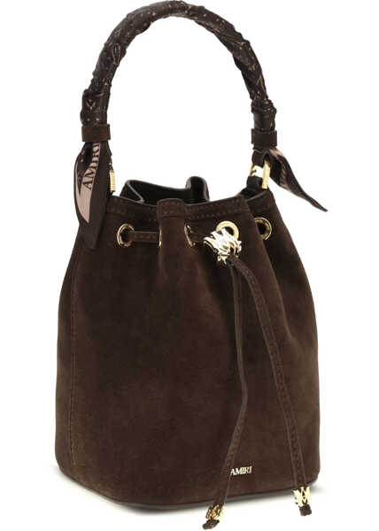 Genti de umar AMIRI Micro Ma Bucket Bag DARK BROWN Femei (BM 19718003) 2