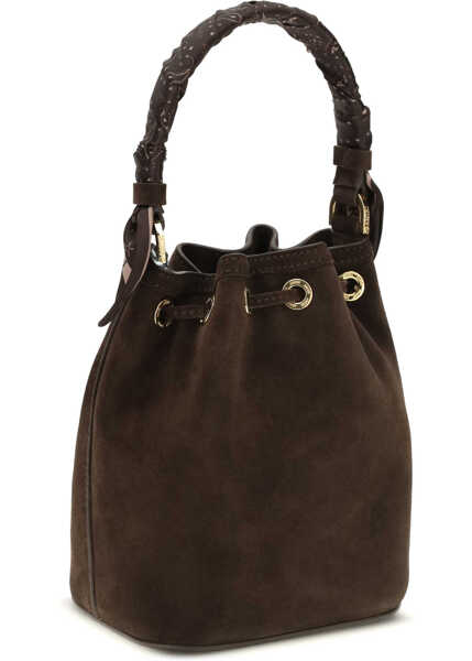 Genti de umar AMIRI Micro Ma Bucket Bag DARK BROWN Femei (BM 19718003) 3