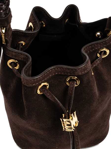 Genti de mana AMIRI Micro Ma Bucket Bag DARK BROWN Femei (BM 19718003) 5