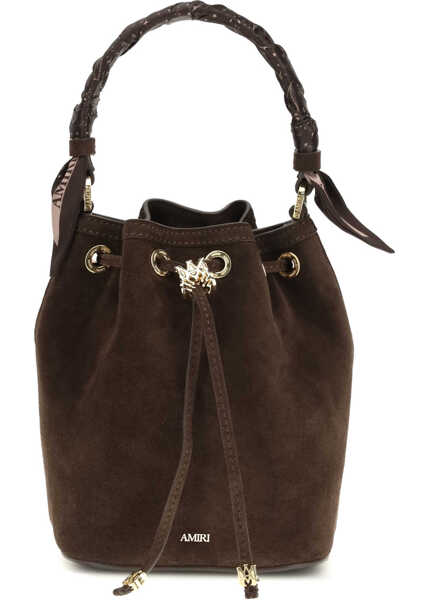 Genti de umar AMIRI Micro Ma Bucket Bag DARK BROWN Femei (BM 19718003) 1