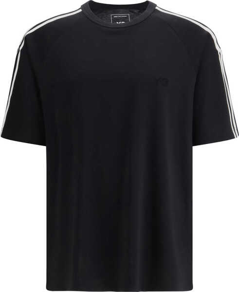 Tricouri Y-3 Short-sleeve T-shirt with 3 Stripes BLACK Barbati (BM 19718021) 1