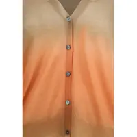 Imbracaminte MIRROR IN THE SKY Dama - Cardigane MIRROR IN THE SKY Gradient effect Surya Henley Cardigan BROWNS Femei (BM 19718027) - B-mall.ro