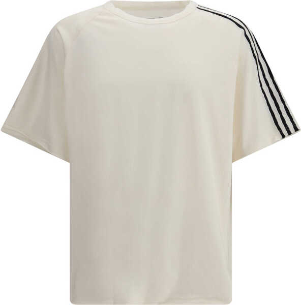 Tricouri Y-3 Short-sleeve T-shirt with raw edges and iconic 3 Stripes CWHITE Barbati (BM 19718030) 1