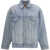 Balenciaga Regular-fit denim Jacket DIRTY LIGHT BLUE
