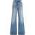 Gucci Cotton denim flare Trousers BLUE