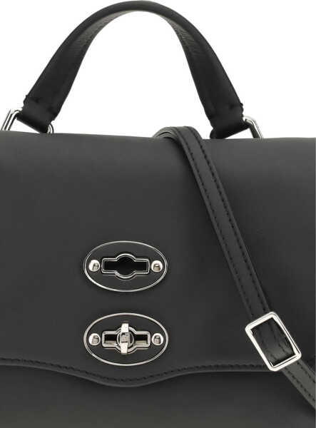 Genti de mana Zanellato Saeta Baby leather Postina Handbag BLACK LAVAGNA Femei (BM 19718051) 4