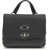 Zanellato Saeta Baby leather Postina Handbag BLACK LAVAGNA