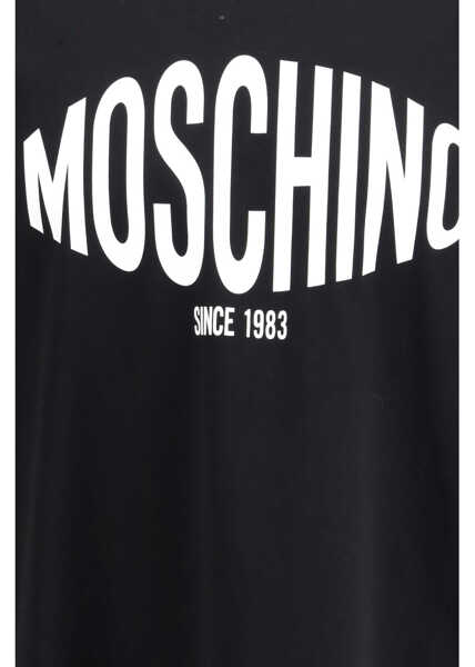 Tricouri Moschino Logo printed T-shirt FANTASIA NERO Barbati (BM 19718060) 3