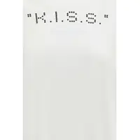 Tricouri Dama - Tricouri Off-White Kiss Quote T-shirt WHITE-BLACK Femei (BM 19718069) - B-mall.ro