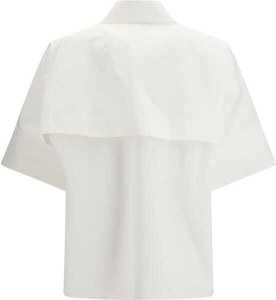 Camasi casual Givenchy Poplin Shirt WHITE Femei (BM 19718084) 2