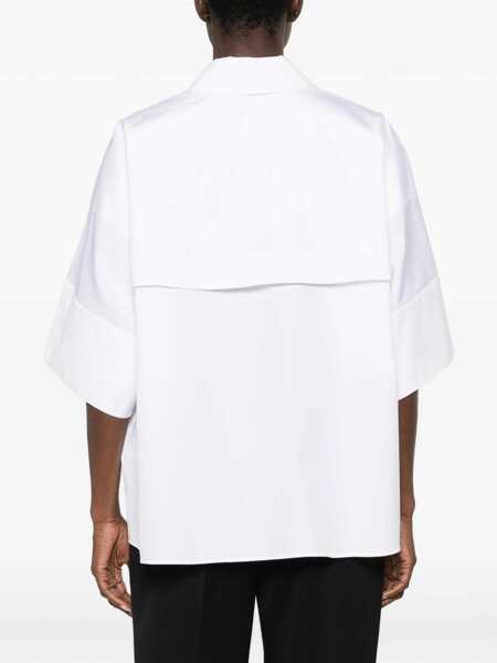 Camasi casual Givenchy Poplin Shirt WHITE Femei (BM 19718084) 4