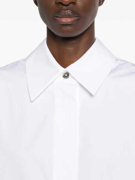 Camasi casual Givenchy Poplin Shirt WHITE Femei (BM 19718084) 5