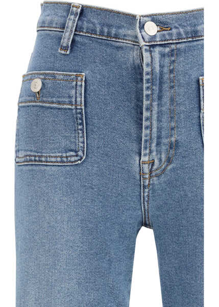 Blugi 7 For All Mankind Modern Dojo Jeans OCEANSTONE Femei (BM 19718105) 3