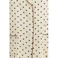 Camasi casual Dama - Camasi casual P.A.R.O.S.H. Polka-dot silk Shirt FANTASIA PANNA Femei (BM 19718114) - B-mall.ro