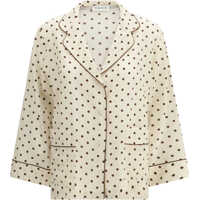 Camasi casual Polka-dot silk Shirt Femei