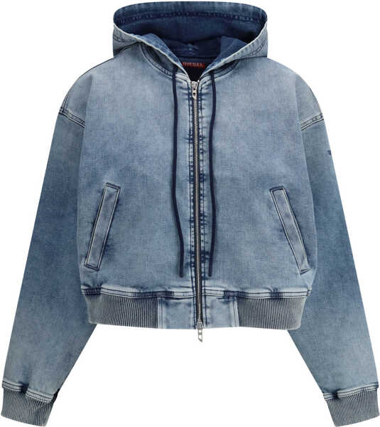 Bluze de trening Diesel De-giri-crop Jogg Hoodie 01 Femei (BM 19718120) 1