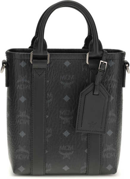 Genti de umar MCM Aren Mini printed canvas Tote Bag BLACK Femei (BM 19718138) 1