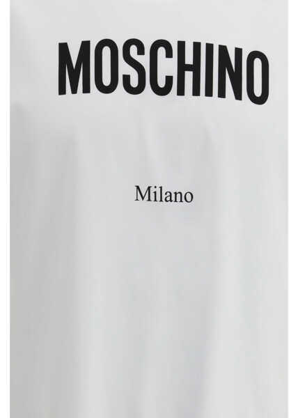 Tricouri Moschino Organic cotton jersey T-shirt FANTASIA BIANCO Barbati (BM 19718147) 3
