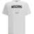 Moschino Organic cotton jersey T-shirt FANTASIA BIANCO