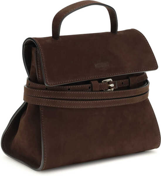 Genti de mana Moschino Tie Me Handbag CIOCCOLATO Femei (BM 19718153) 2