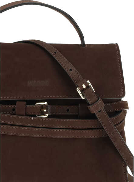 Genti de mana Moschino Tie Me Handbag CIOCCOLATO Femei (BM 19718153) 4