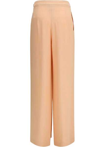 Pantaloni casual DI STAVNITSER Origami Trousers PEACH Femei (BM 19718156) 2