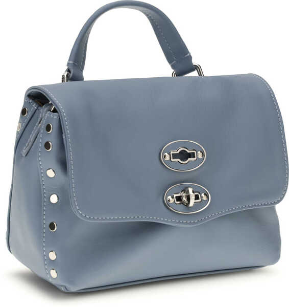 Genti de mana Zanellato Saeta Baby leather Postina Handbag BLUE ZELANTE Femei (BM 19718162) 2