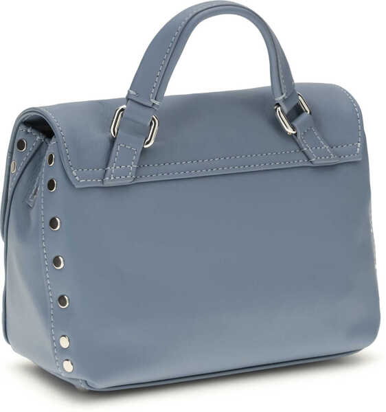 Genti de mana Zanellato Saeta Baby leather Postina Handbag BLUE ZELANTE Femei (BM 19718162) 3