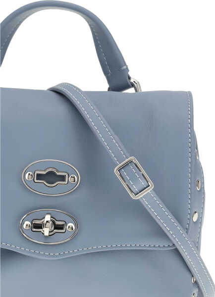 Genti de mana Zanellato Saeta Baby leather Postina Handbag BLUE ZELANTE Femei (BM 19718162) 4