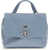 Zanellato Saeta Baby leather Postina Handbag BLUE ZELANTE