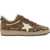 Golden Goose Ballstar Sneakers with leopard-print pony insert BROWN/LEOPARD/SILVER