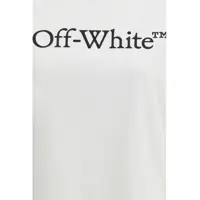 Tricouri Dama - Tricouri Off-White Big Logo Bookish T-shirt WHITE-BLACK Femei (BM 19718219) - B-mall.ro