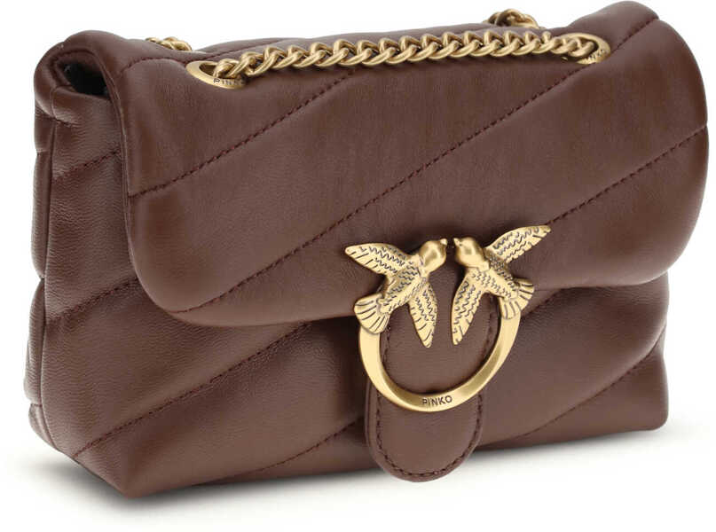 Genti de umar Pinko Love Baby Shoulder Bag BURGUNDY WINE-ANTIQUE GOLD Femei (BM 19718222) 2