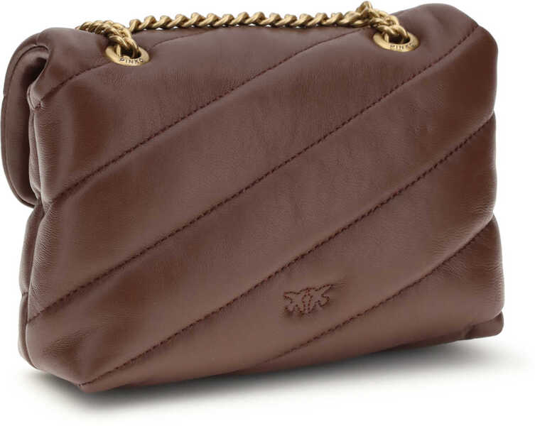 Genti de umar Pinko Love Baby Shoulder Bag BURGUNDY WINE-ANTIQUE GOLD Femei (BM 19718222) 3