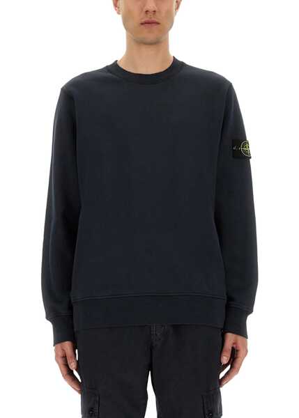 Bluze de trening Stone Island Felpa Regular Fit BLUE Barbati (BM 19718501) 2