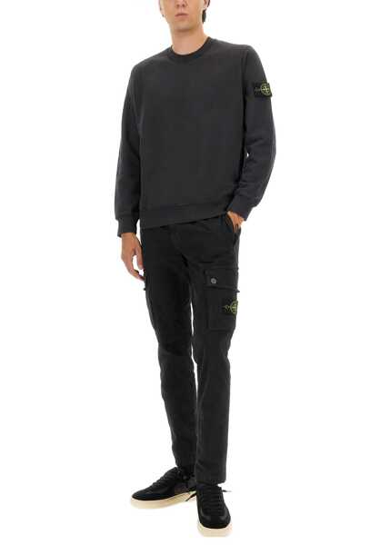 Bluze de trening Stone Island Felpa Regular Fit GREY Barbati (BM 19718519) 4