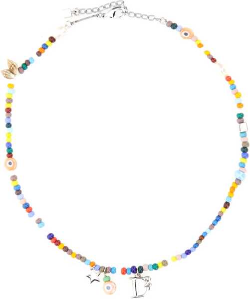 Coliere DSQUARED2 Collana Con Perline E Conchiglie MULTICOLOUR Barbati (BM 19718531) 1