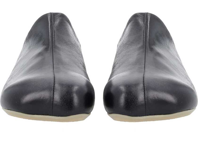 Espadrile MM6 Maison Margiela Anatomical Leather Sabot BLACK Barbati (BM 19718543) 4