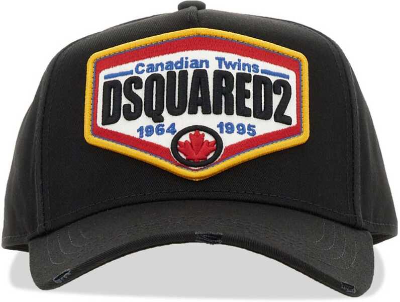 Sepci DSQUARED2 Cappello Da Baseball BLACK Barbati (BM 19718567) 1