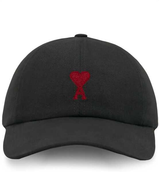 Sepci AMI Paris Ami De Coeur Cap BLACK Barbati (BM 19718588) 1