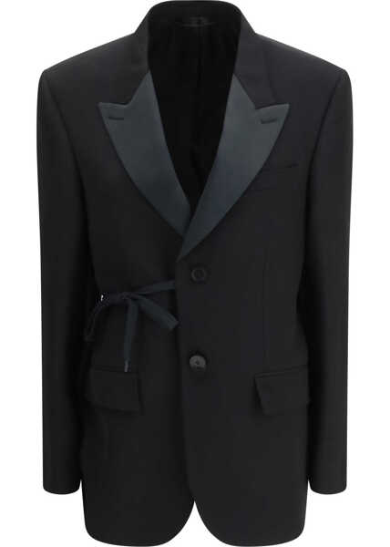 Jachete Balenciaga Wrap tailored Jacket BLACK Femei (BM 19718597) 1
