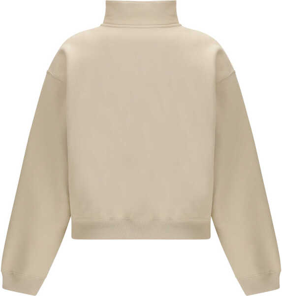 Bluze de trening JACQUEMUS Half-zip Sweatshirt LIGHT BEIGE Femei (BM 19718600) 2